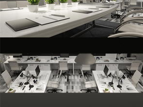 20套精品办公装修3D模型与效果图素材 高清模板助力高效设计