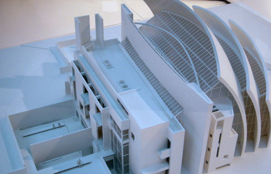 罗马千禧教堂 模型设计中的典范，凝固的现代史诗